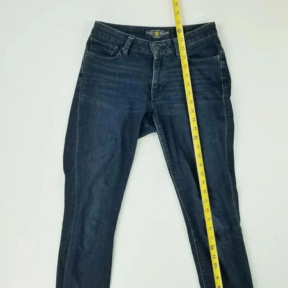 Lucky Brand 2/26 Sasha Super Skinny 29" Inseam Women's Blue Denim Jeans Sz 26X29 - Picture 8 of 11
